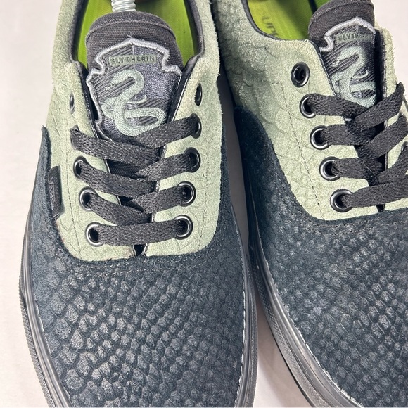 VANS Slytherin Harry Potter Sneakers Shoes 500714 Snake Men’s Size 8 Women’s 9.5 - Picture 6 of 16